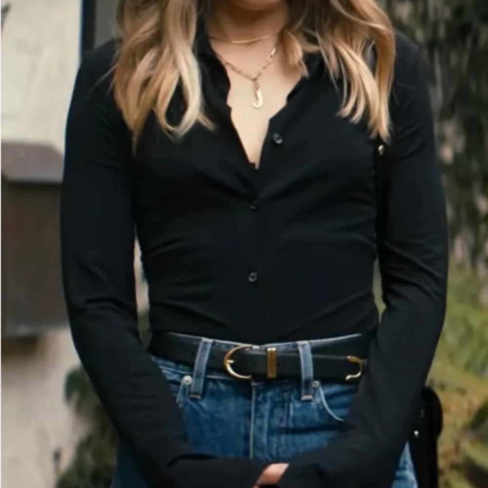 MANGO long sleeve top